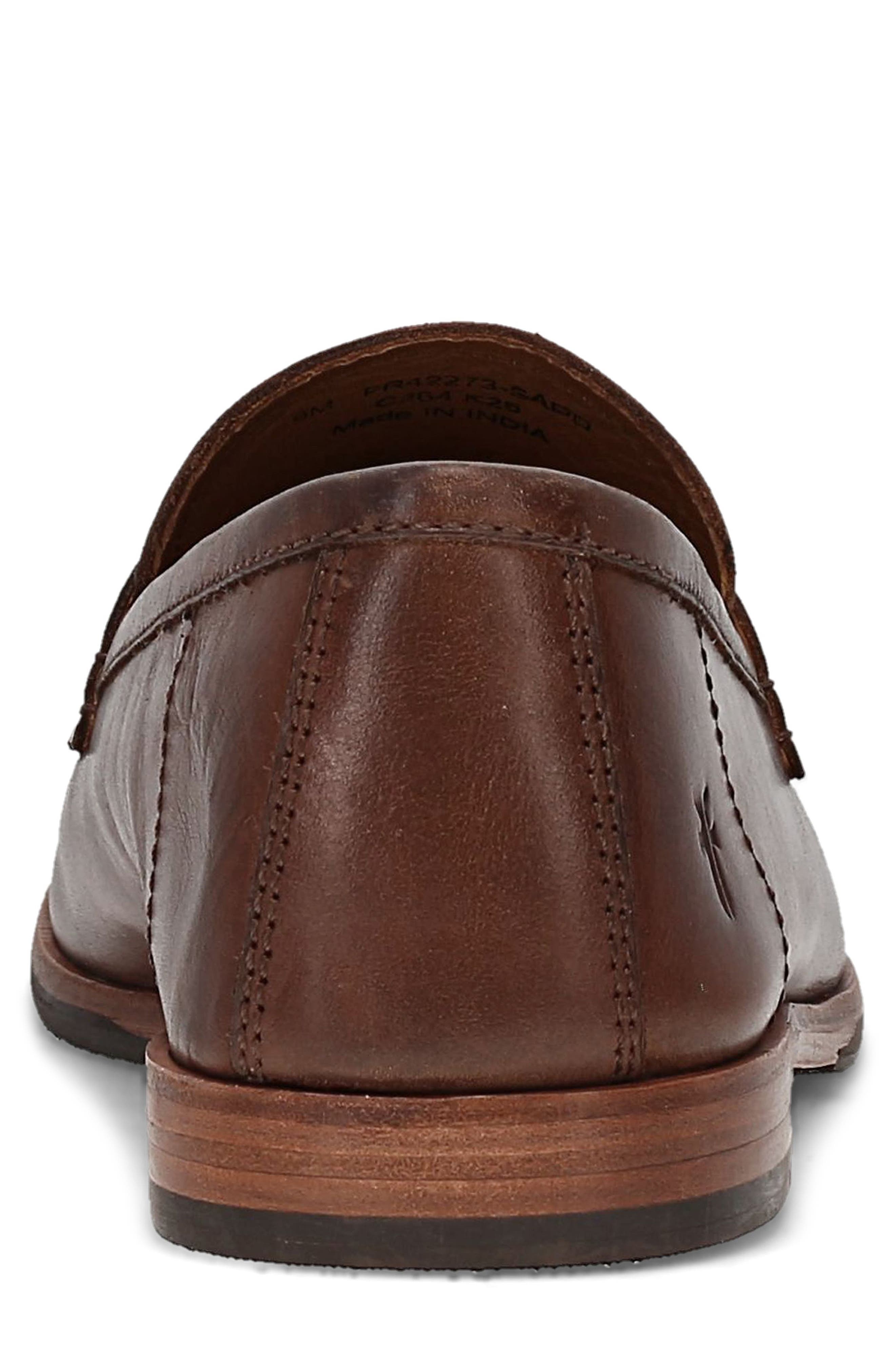 Graham Penny Loafer, Alternate, color, SADDLE