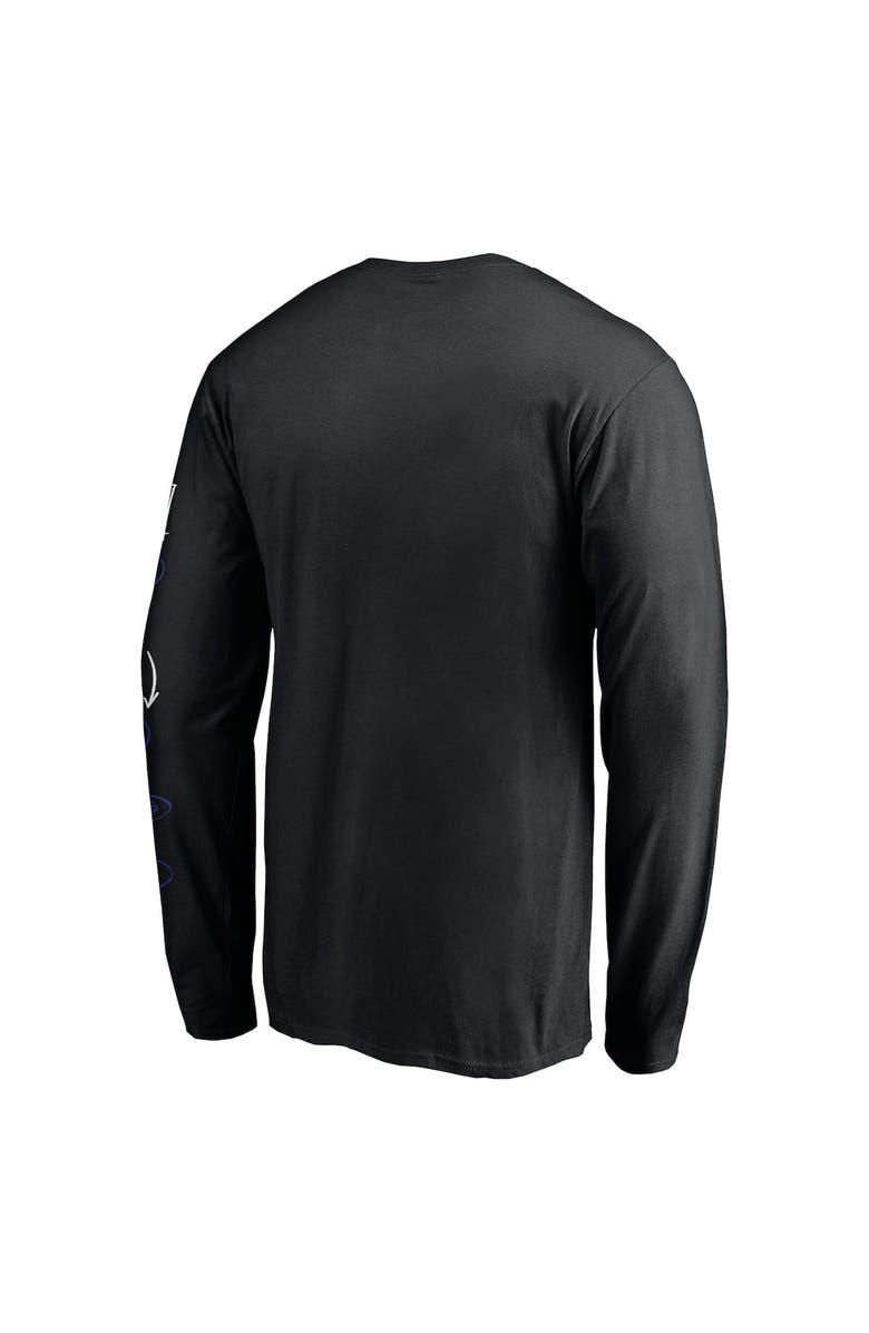 FANATICS Men's Fanatics Branded Black Los Angeles Rams Super Bowl LVI Bound Big & Tall Hollywood Action Long Sleeve T-Shirt, Alternate, color, 