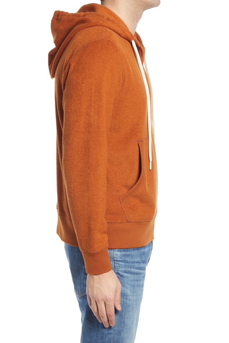 Hightide Men's Half-Zip Hoodie, Alternate, color, CEDAR