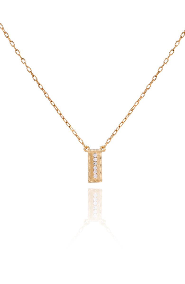 Vince Camuto Charm Pendant Necklace, Alternate, color, Gold Tone