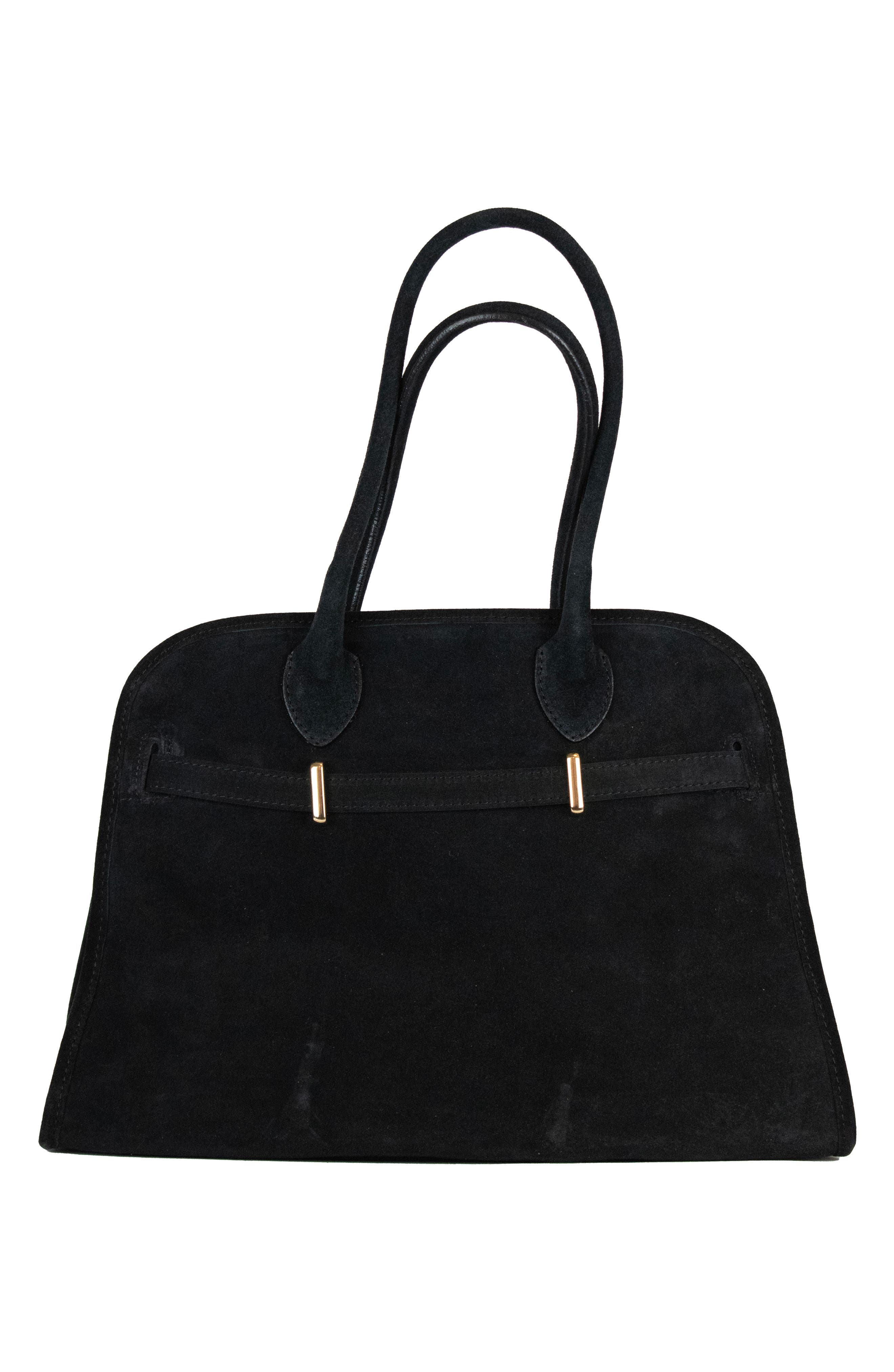 Persaman New York Sasha Suede Tote, Alternate, color, Black
