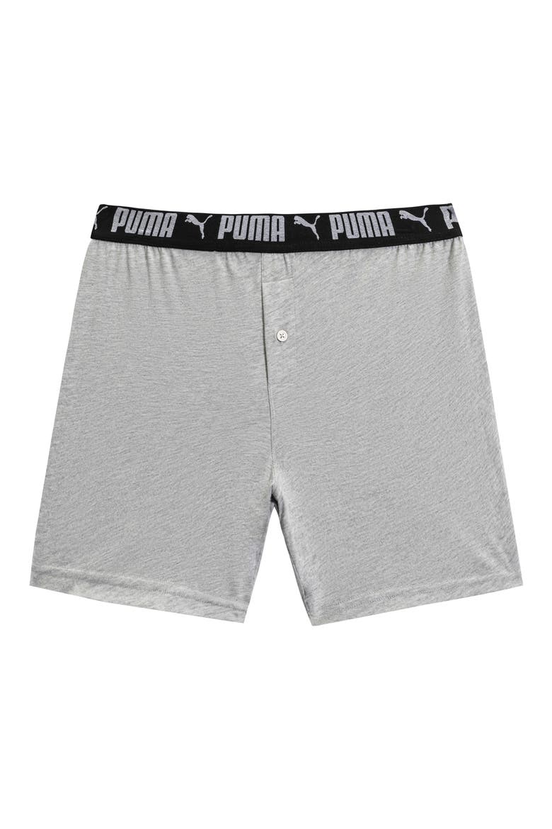 Boxer Pajamas, Alternate, color, GREY/ NAVY