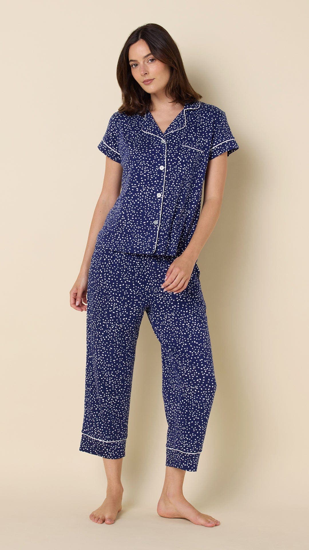 Confetti Dot Navy