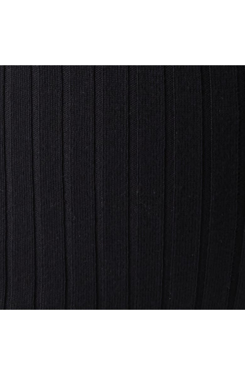 Ripe Maternity Nella Rib Nursing Knit Dress, Alternate, color, Black