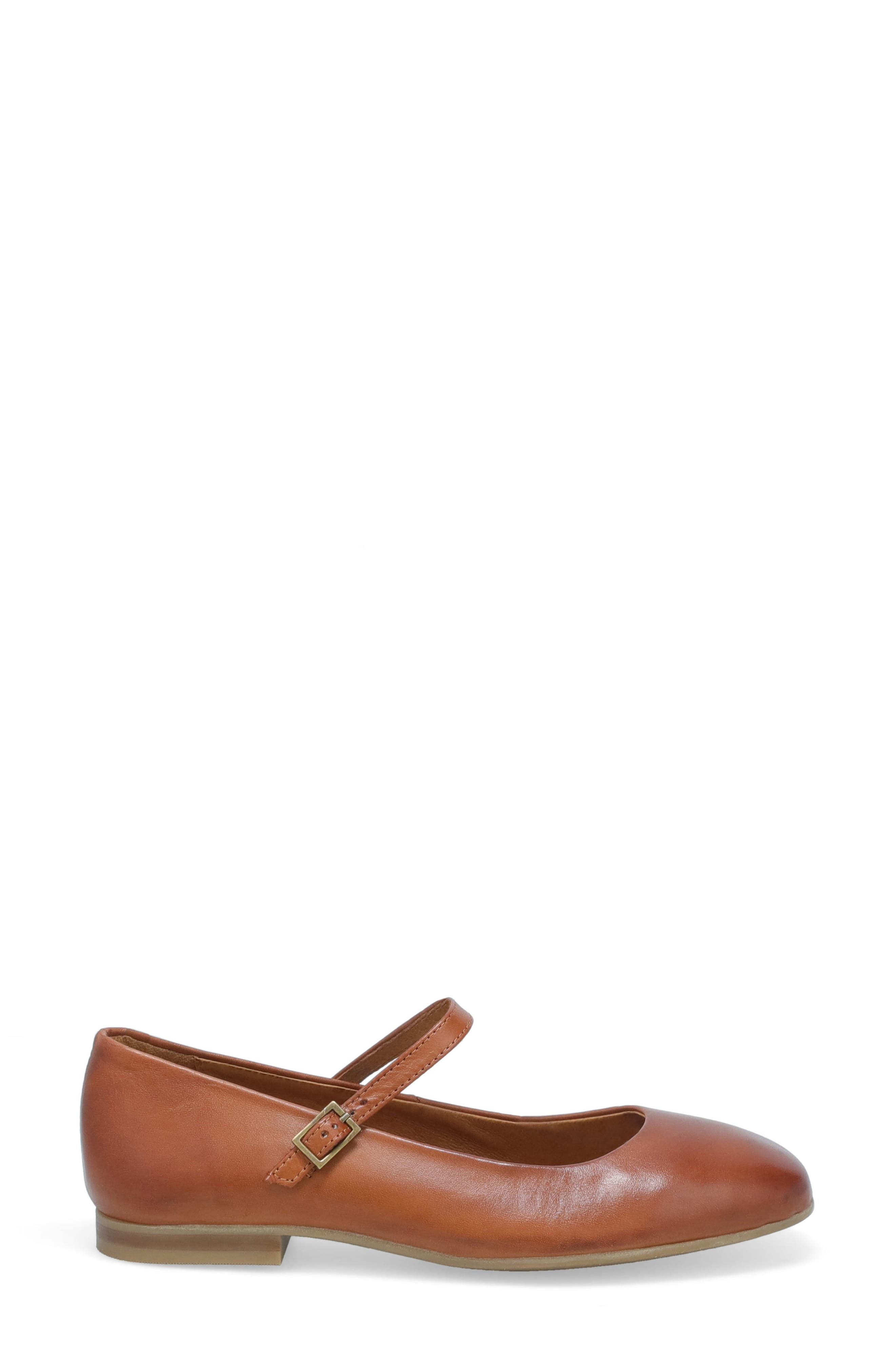 Zahara Flat, Alternate, color, BRANDY