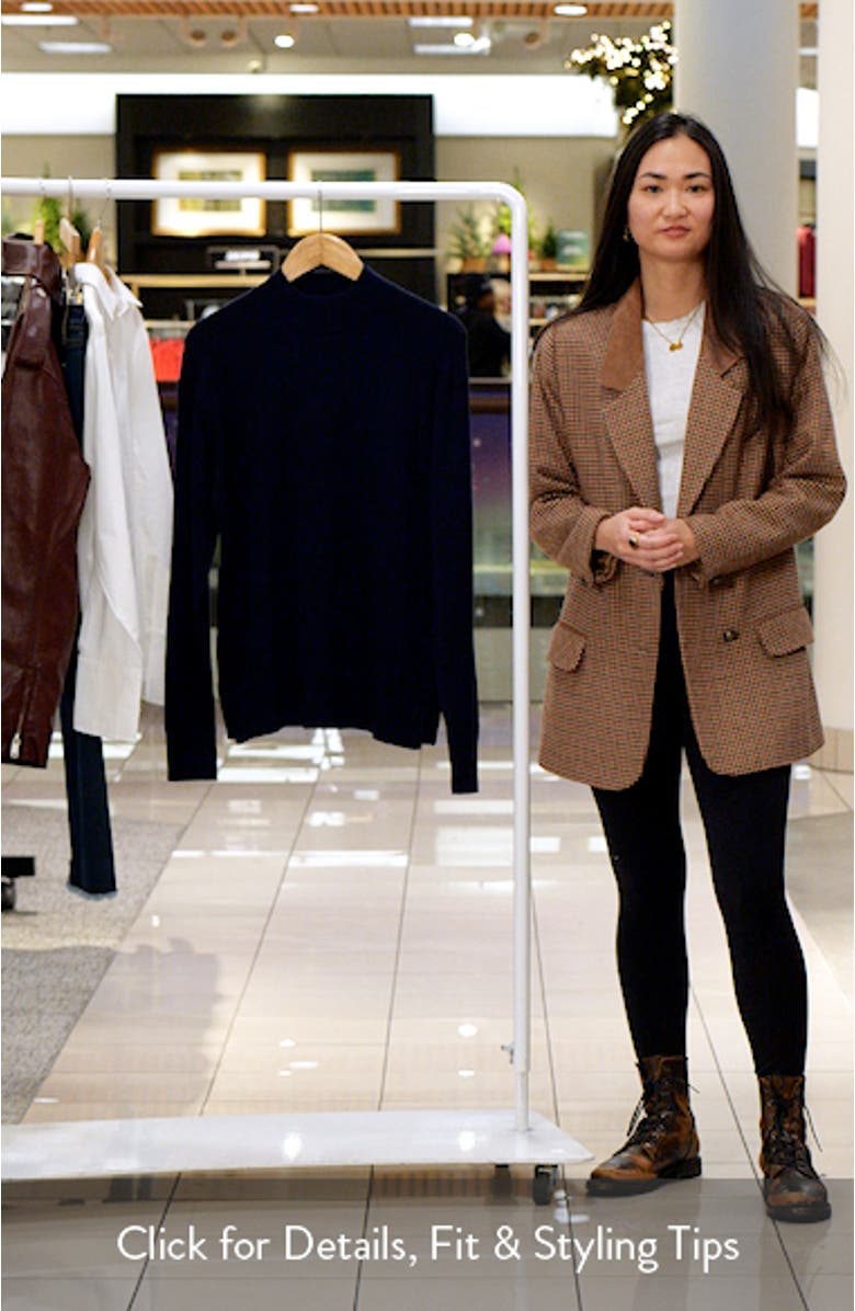 Perkins Mock Neck Sweater, sales video thumbnail