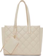 Vince Camuto Barry Quilted Leather Tote