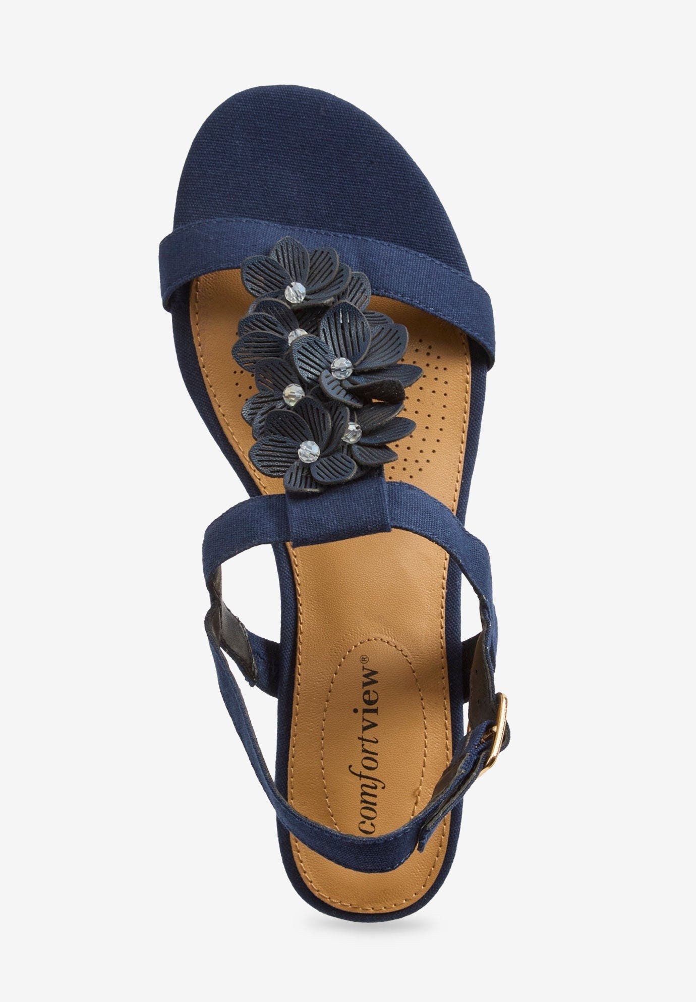 The Carina Slingback, Alternate, color, NAVY
