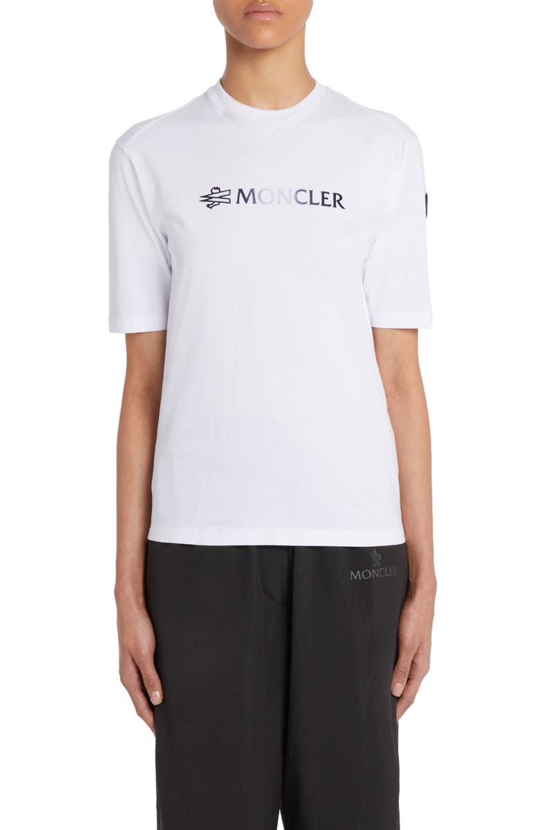 Moncler Logo Graphic T-Shirt, Main, color, 