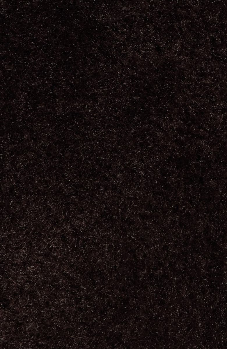 Bernardo Super Soft Faux Shearling Coat, Alternate, color, Chocolate