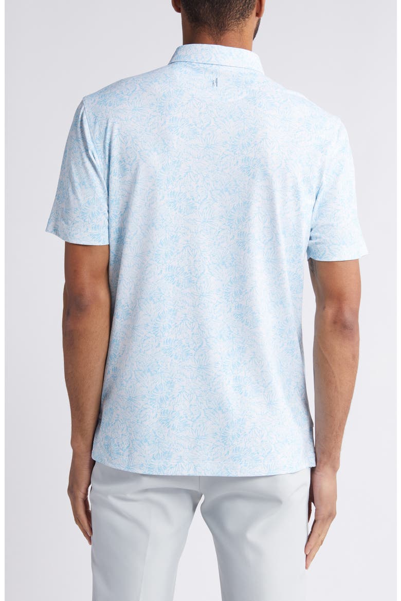 Hideaway Floral PREP-FORMANCE Polo, Alternate, color, PERMAFROST