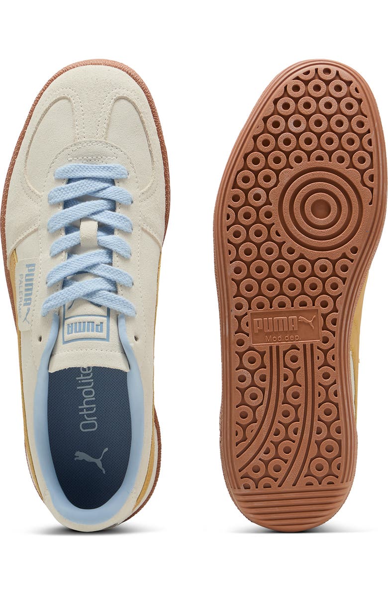 PUMA Palermo Sneaker, Alternate, color, Warm White-Archive Gold