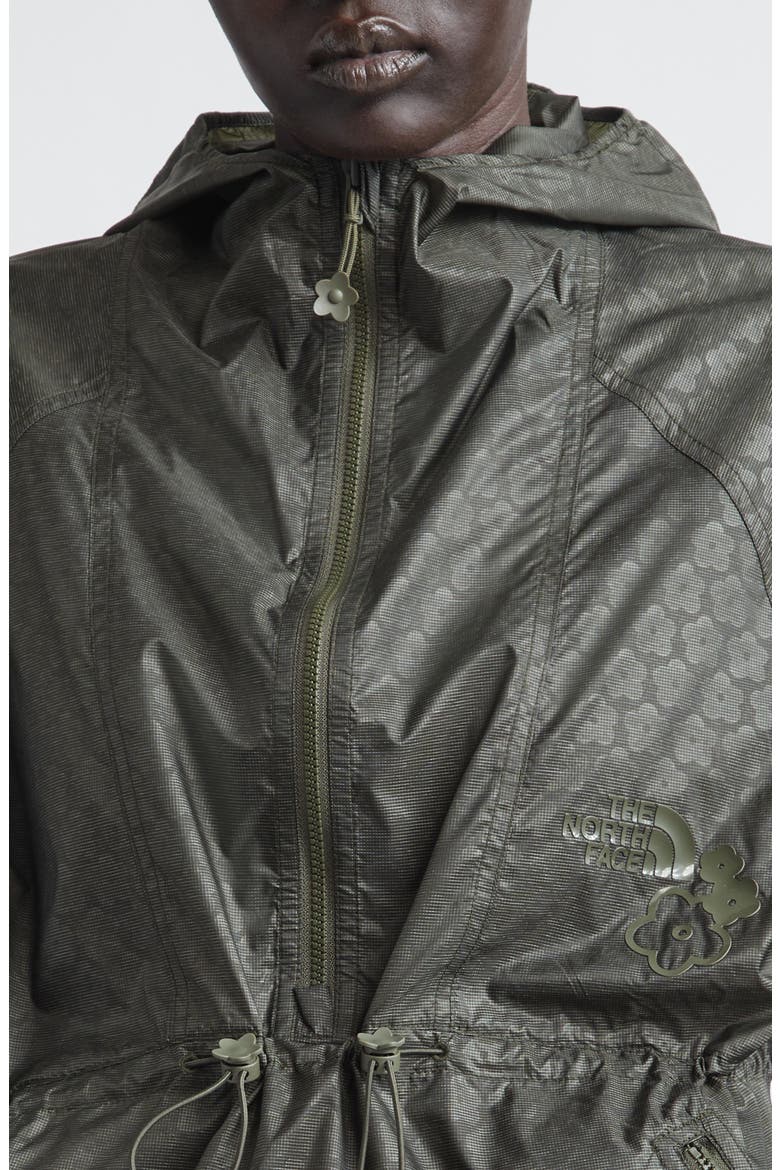x The North Face Wind Pullover Jacket, Alternate, color, FOREST NIGHT GREEN