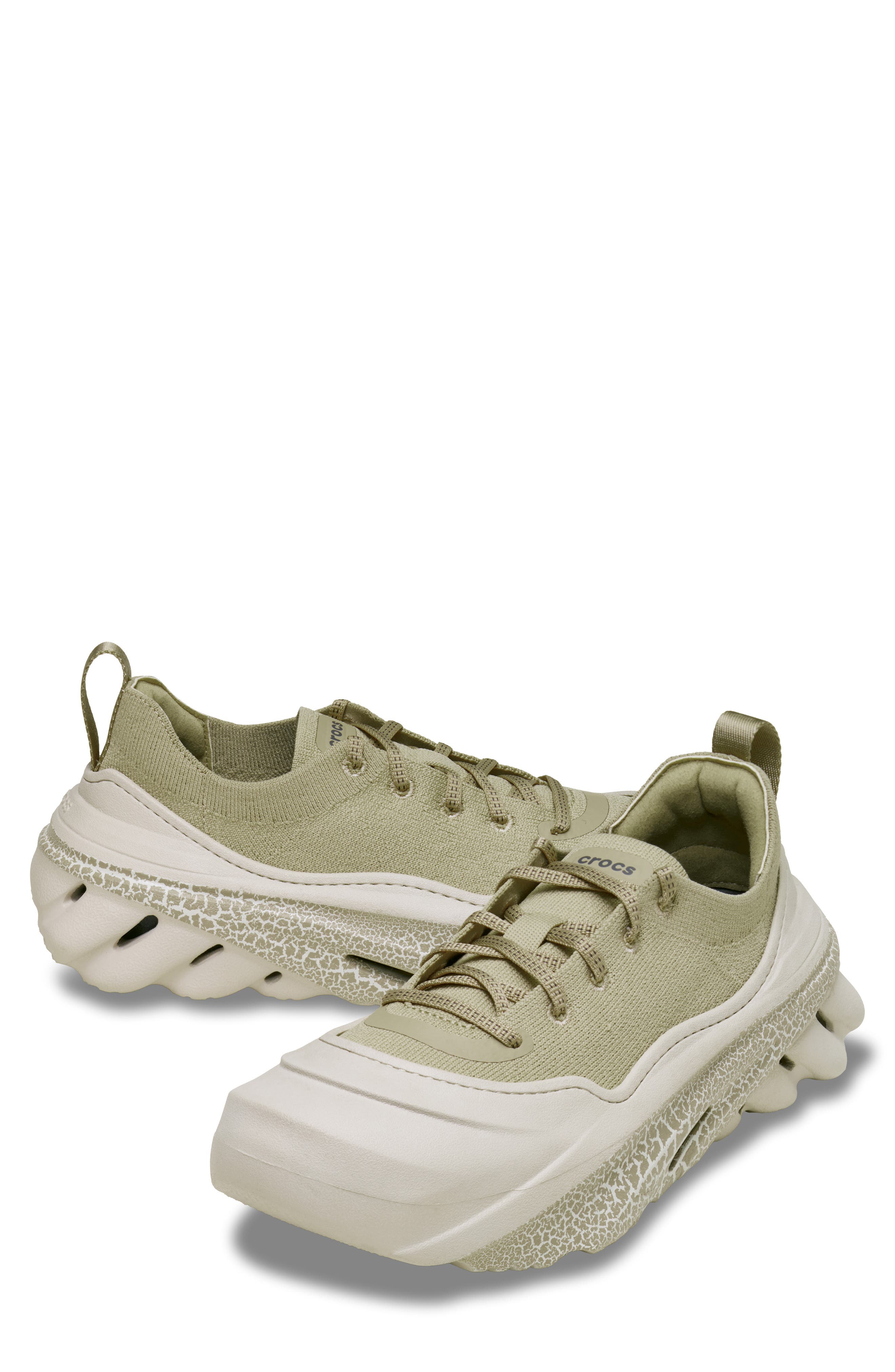 CROCS Echo Surge Sneaker, Alternate, color, Bark