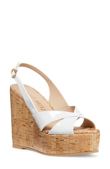 Stuart Weitzman Carmen Wedge Sandal