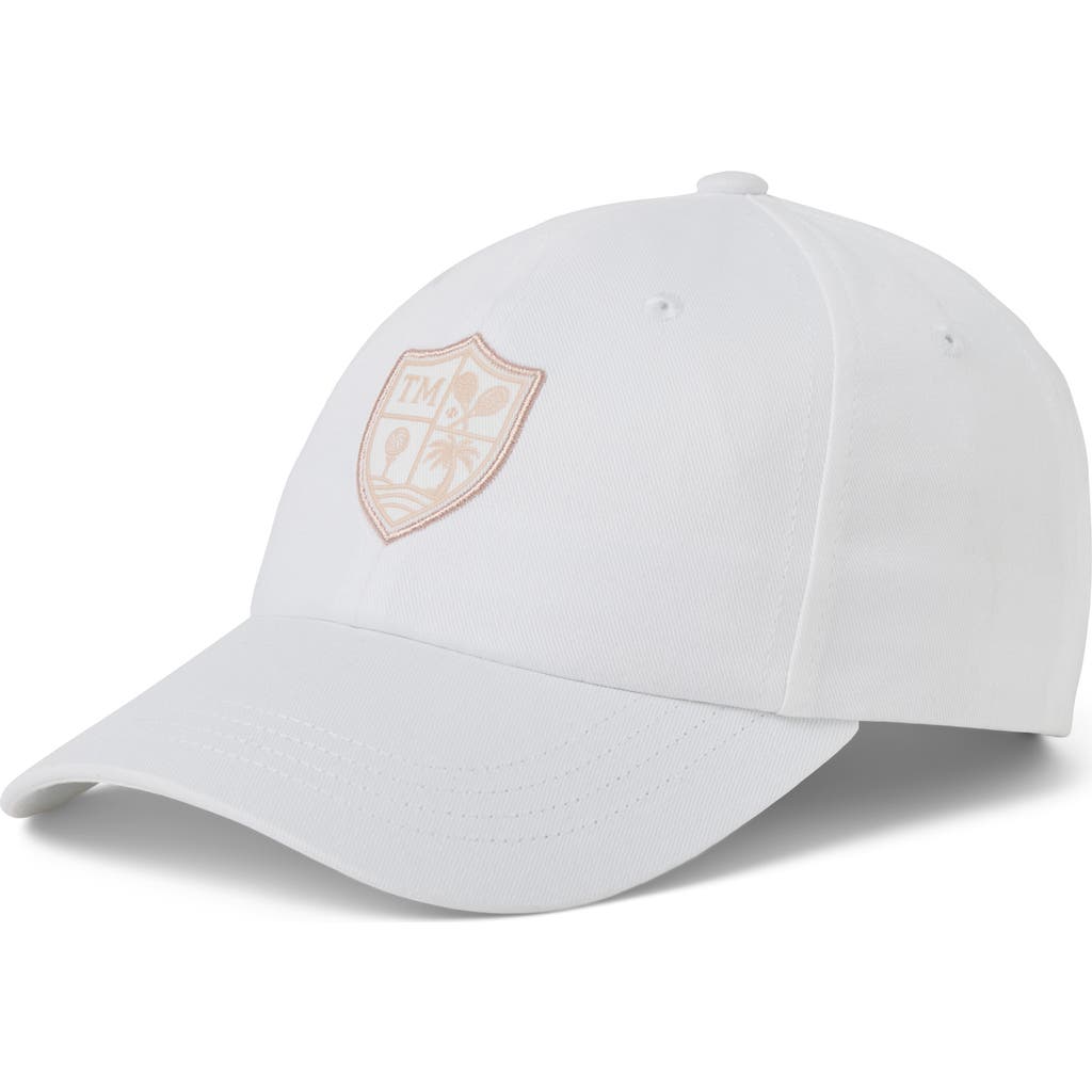 Travismathew Saltwind Baseball Cap In White
