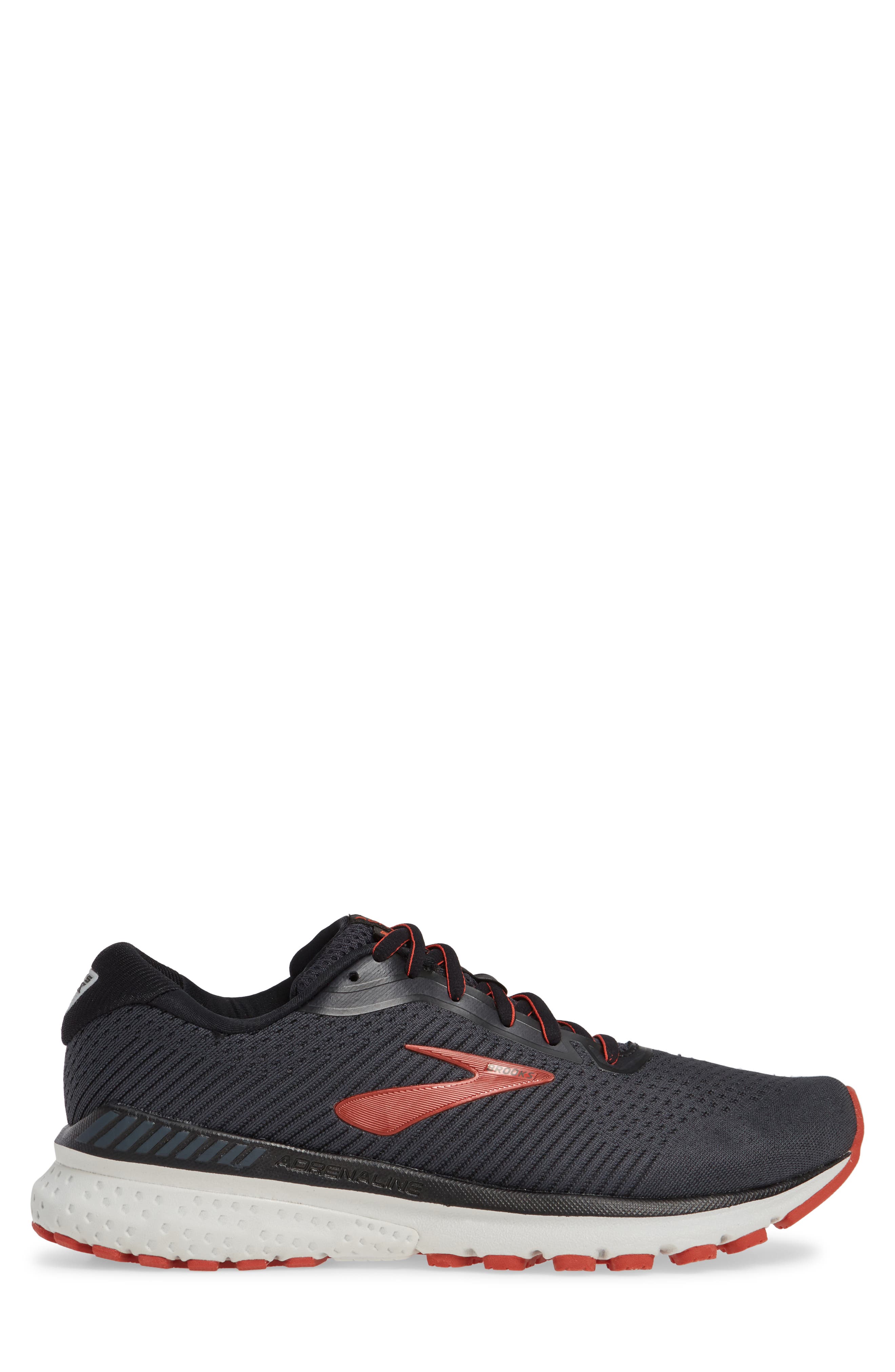Adrenaline GTS 20 Running Shoe, Alternate, color, BLACK/ EBONY/ KETCHUP