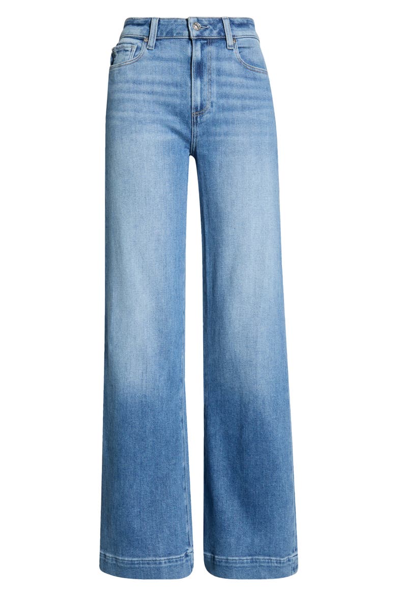 Leenah High Waist Wide Leg Jeans, Main, color, VINO VIBES