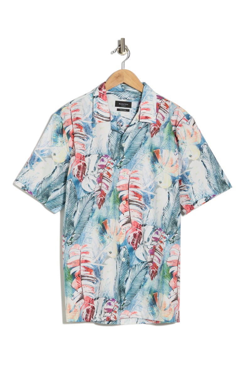 Jackson Comfort Stretch Short Sleeve Shirt, Alternate, color, PARADISE