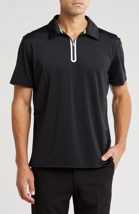 Quarter Zip Golf Polo