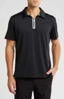 TOM BAINE Quarter Zip Golf Polo
