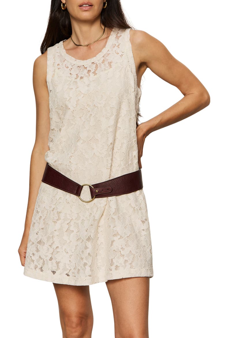 Sunday Best Lace Minidress, Alternate, color, COLLAGEN WHITE