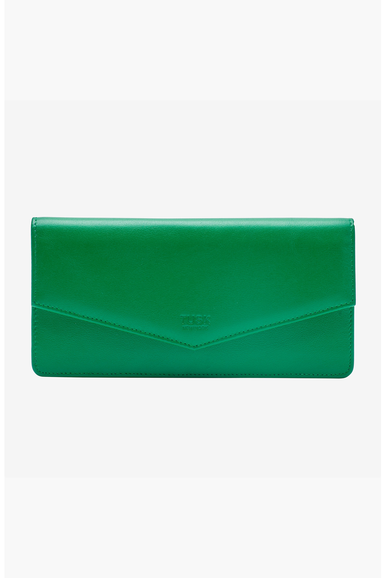 Joy Gusseted Wallet, Main, color, Emerald