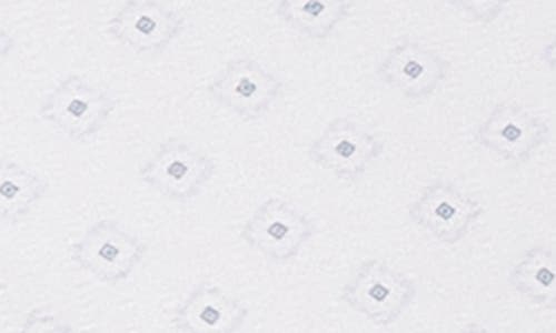 7 Diamonds Kanan Diamond Print Short Sleeve Stretch Seersucker Button-up Shirt In White
