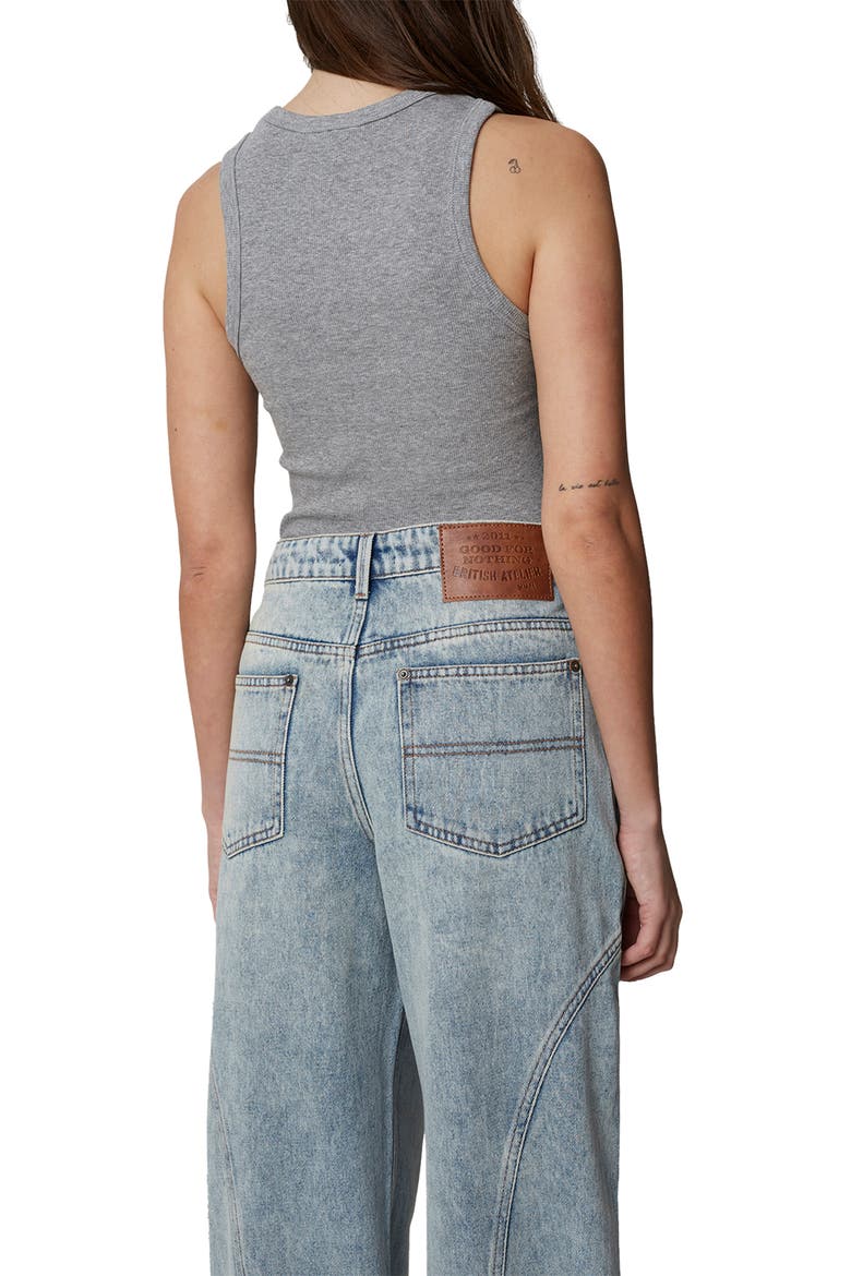 Denim Suture Jean, Alternate, color, Blue