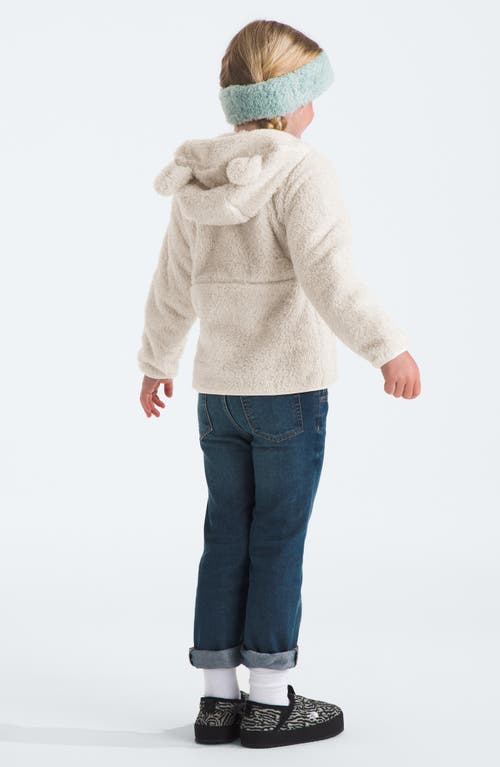 The North Face Kids' Campshire Ear Appliqué Fleece Zip Hoodie In White