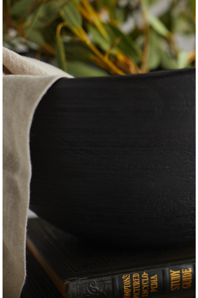 Deep Large Bowl, Alternate, color, Ebony