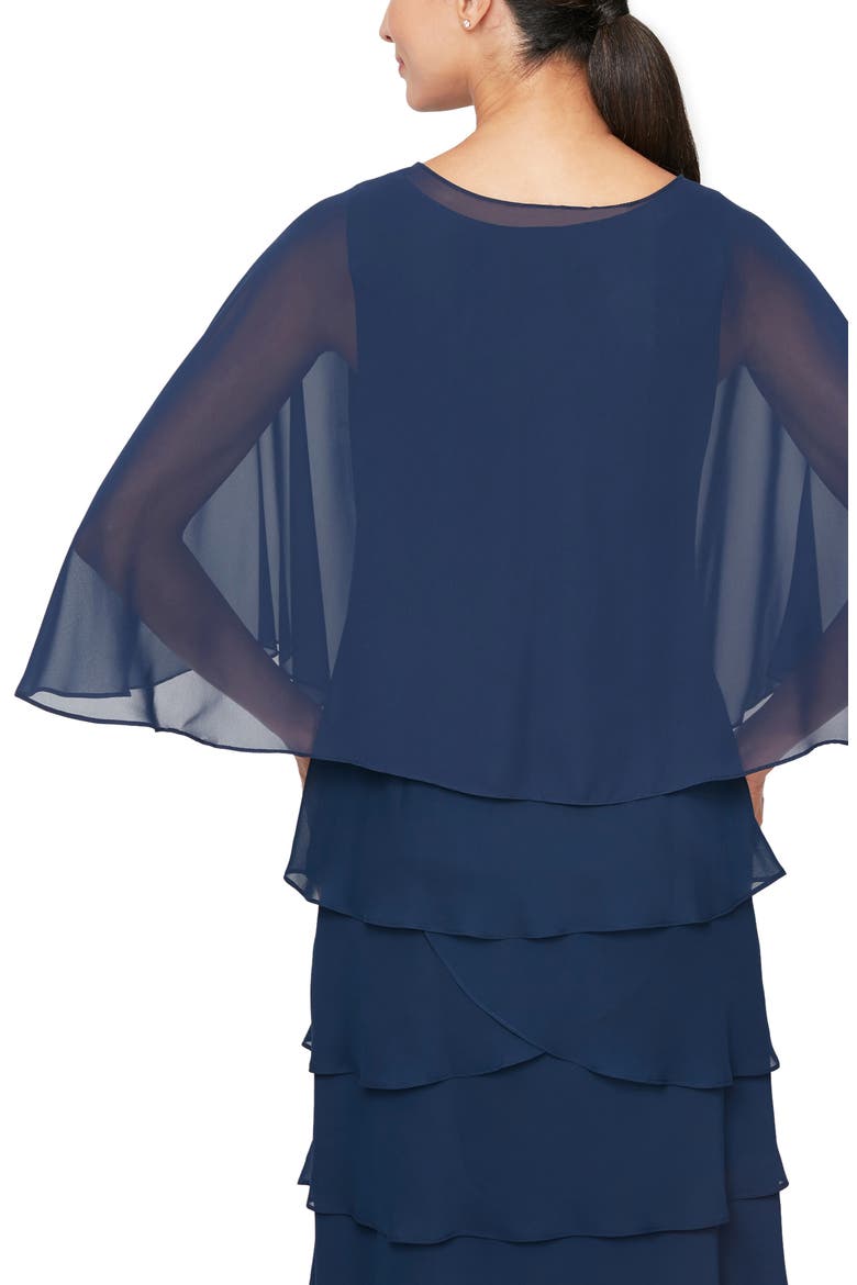 Multi Wear Shawl, Alternate, color, NAVY