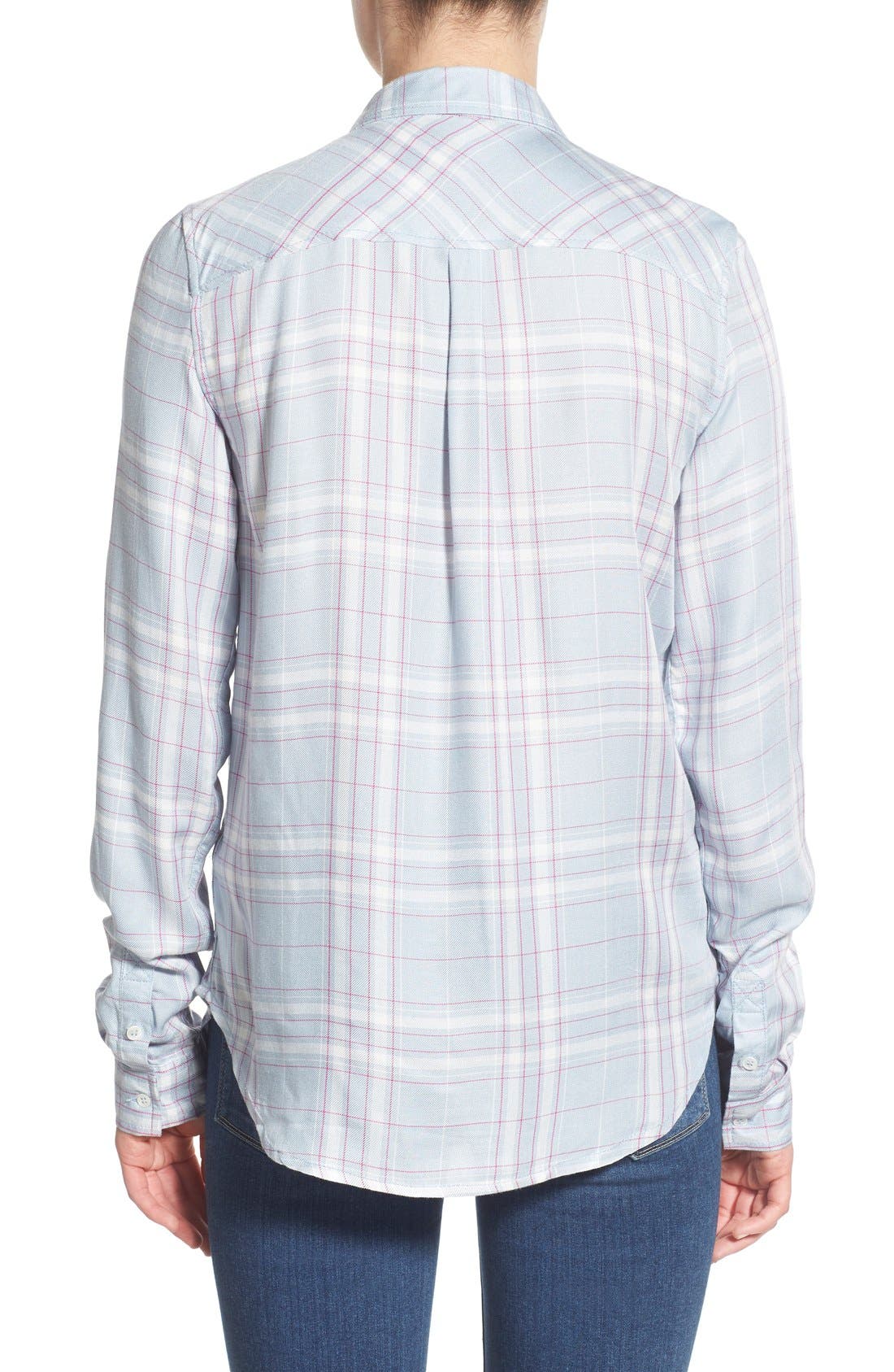 PAIGE 'Mya' Plaid Shirt (Women) | Nordstrom