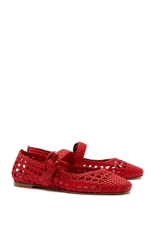 Larroude Larroudé Verona Macrame Ballet Flat
