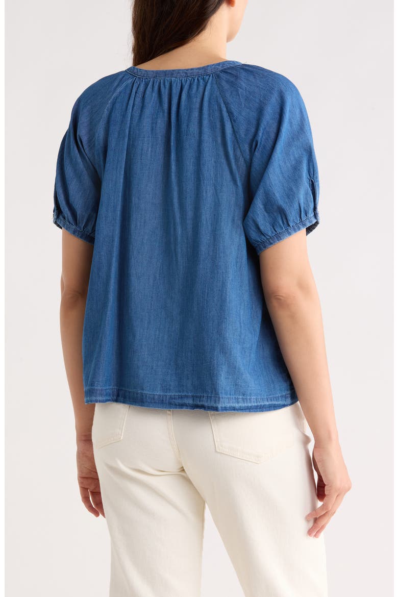 Peasant Top, Alternate, color, MEDIUM WASH