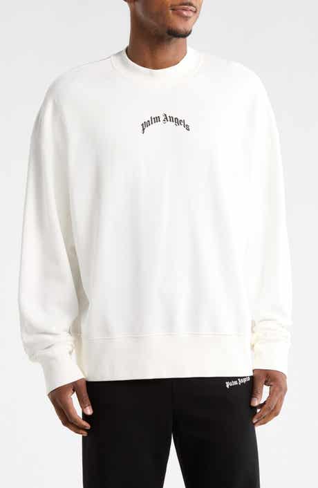 Palm Angels Logo Cotton Sweatshirt