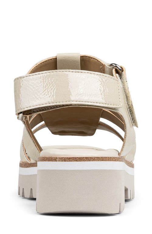 Donald Pliner Pryme Lug Sole Fisherman Sandal In Foam