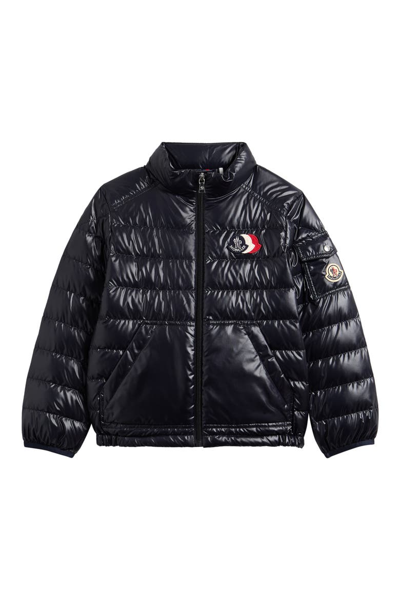 Kids' Bengi Down Puffer Jacket, Main, color, NAVY