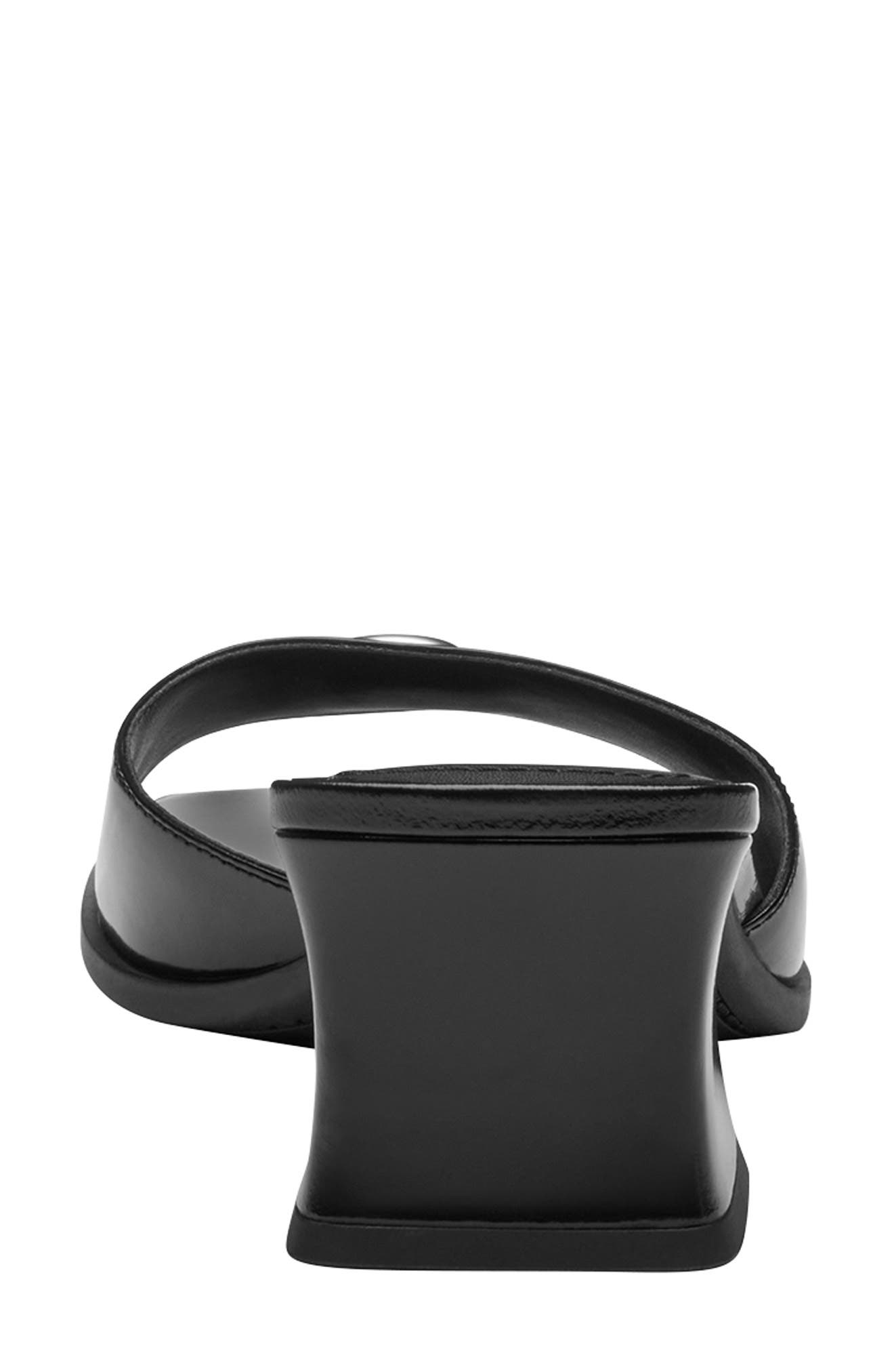 COACH Sculpted C Block Heel Sandal, Alternate, color, 