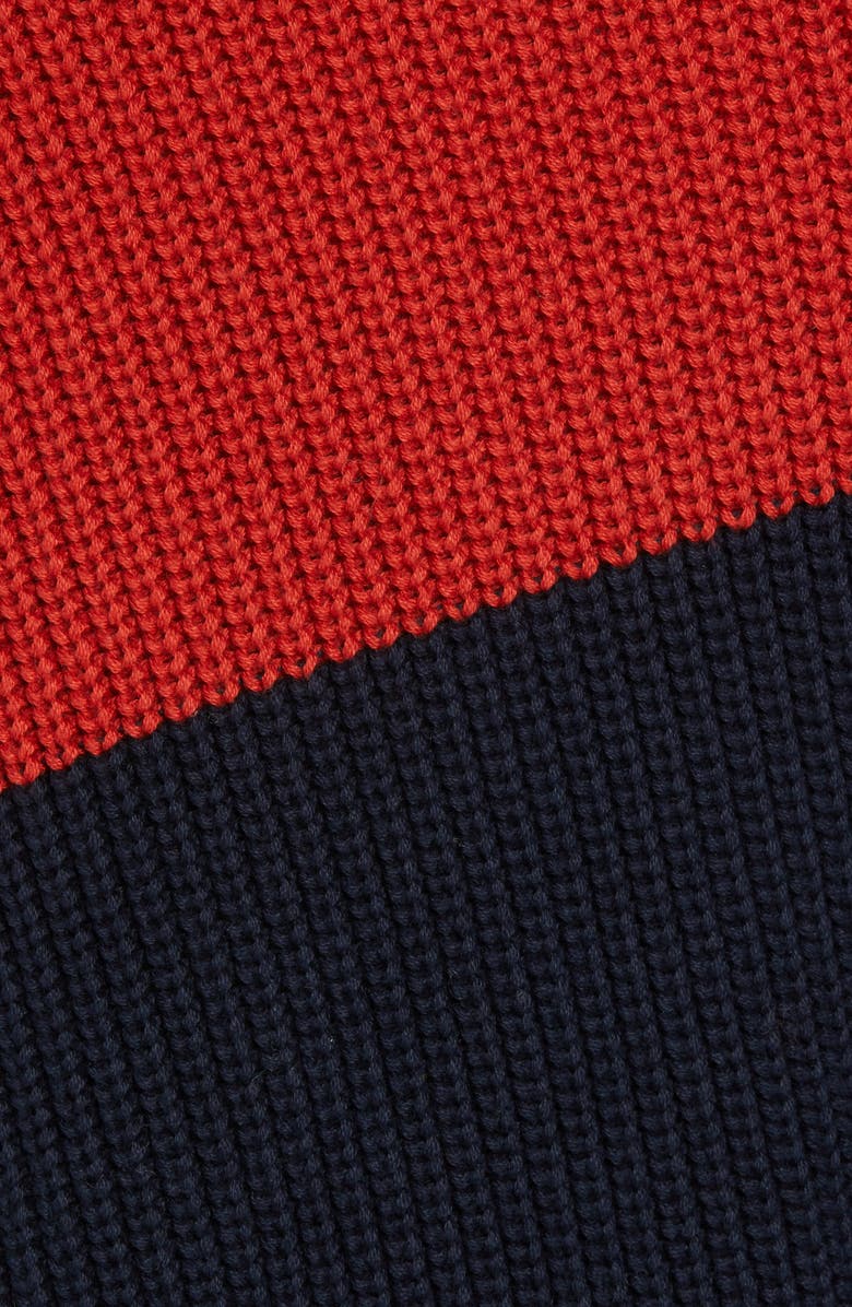 French Connection Asymmetrical Colorblock Sweater, Alternate, color, 