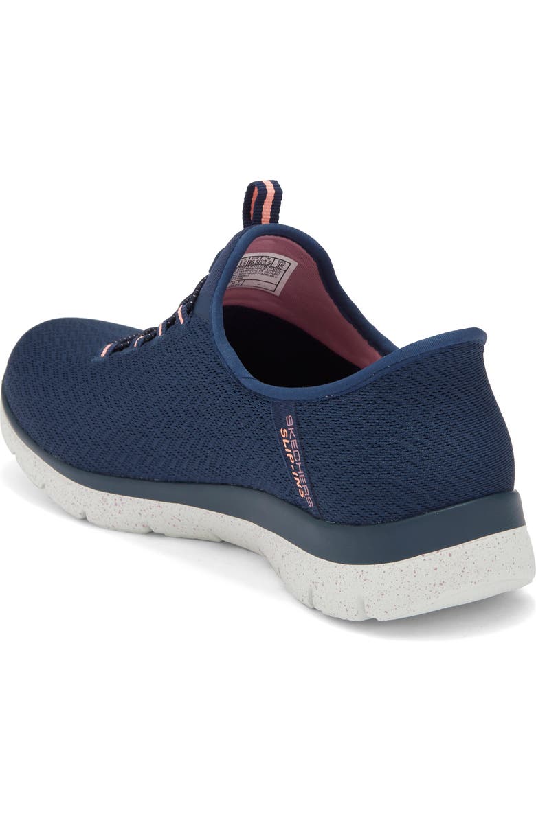 SKECHERS Waterproof Slip-On Sneaker, Alternate, color, Navy