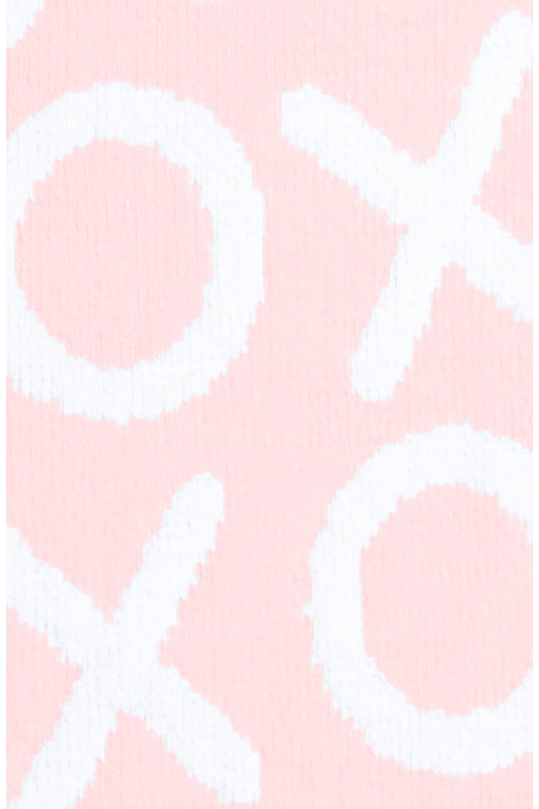 Chenille Baby Blanket, Alternate, color, PINK BABY XO