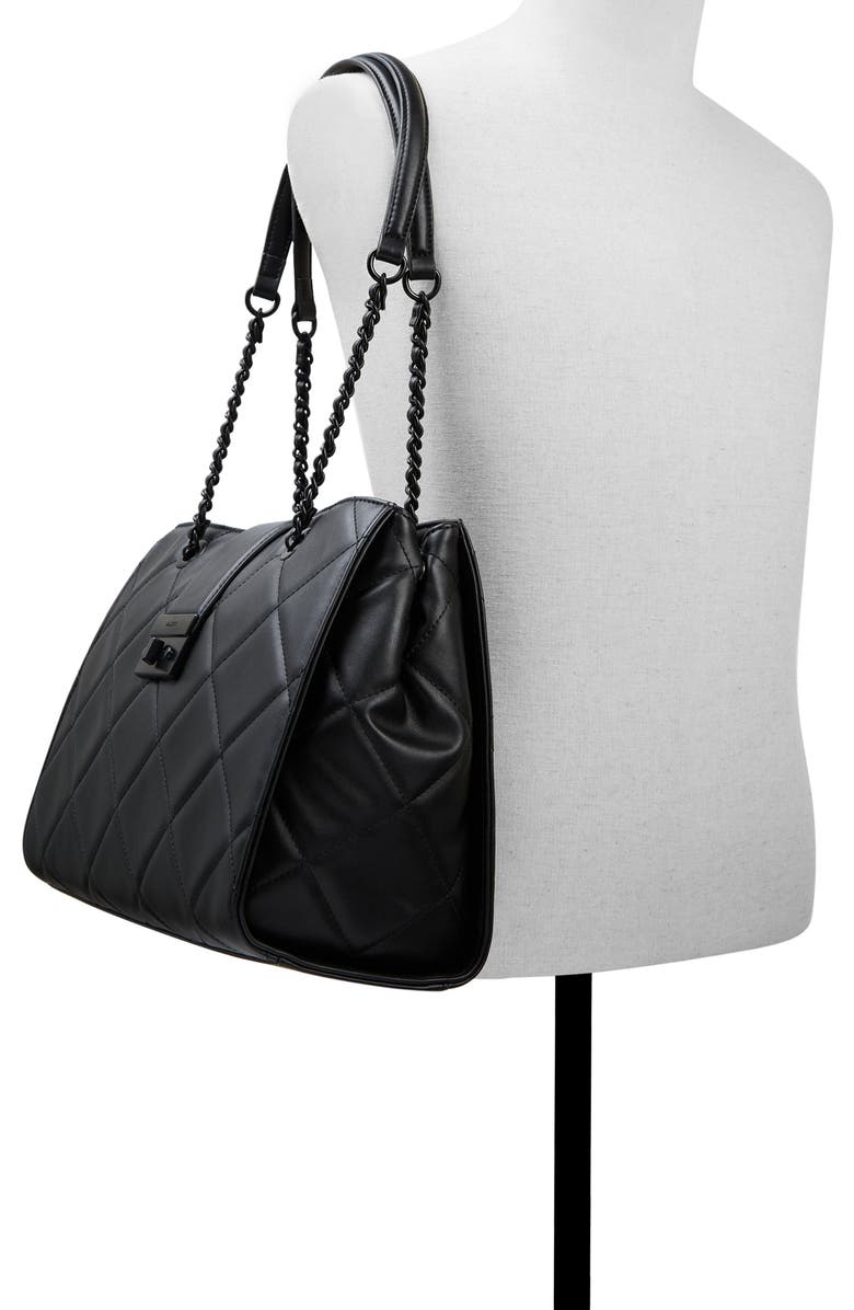 ALDO Alaevenn Quilted Tote Bag, Alternate, color,