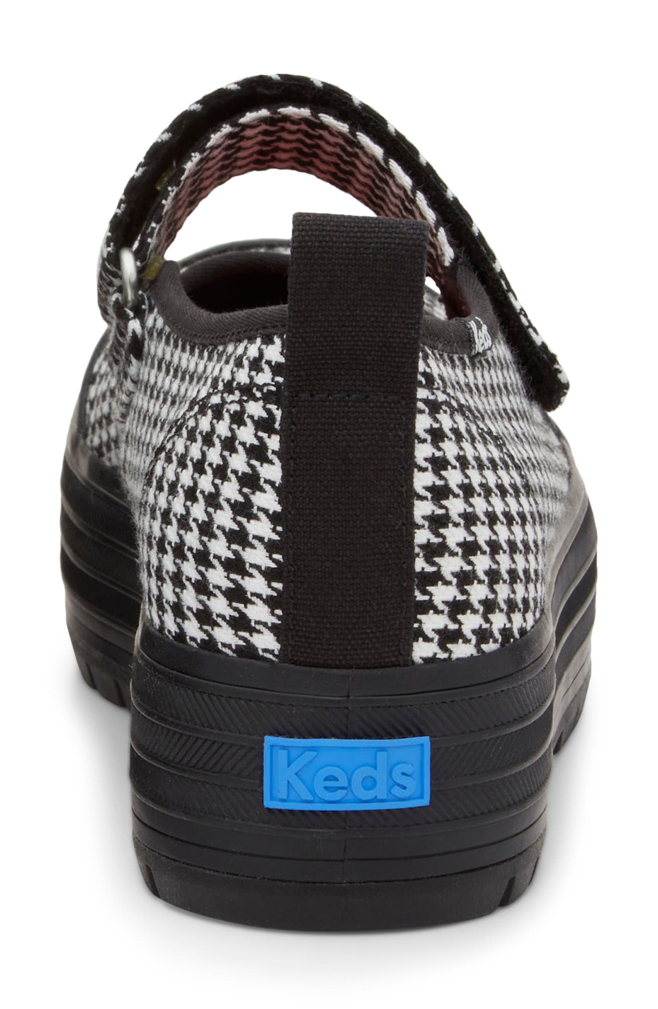Keds Sneaker Mary Jane Donna Punta Quadrata - Pizzo Floreale Color Crema - Taglia 9