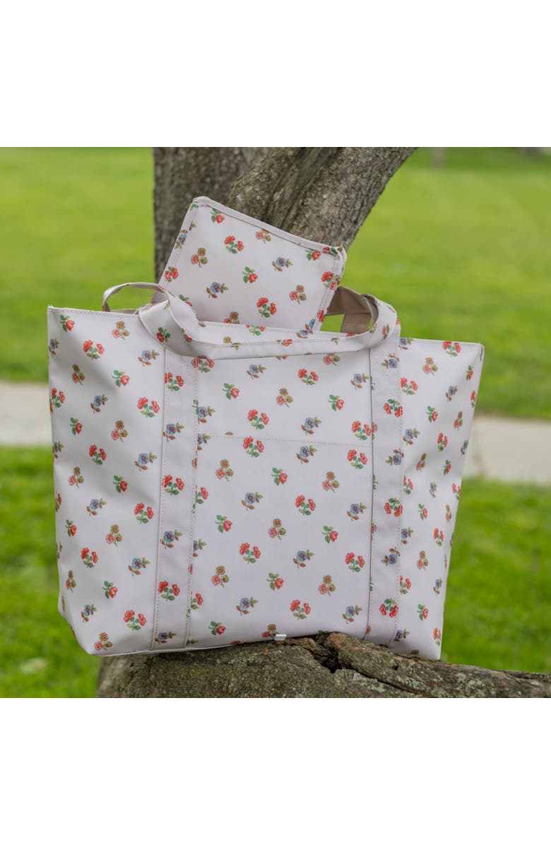 TRVL Design Charlotte Jumbo Tote, Alternate, color, Tan