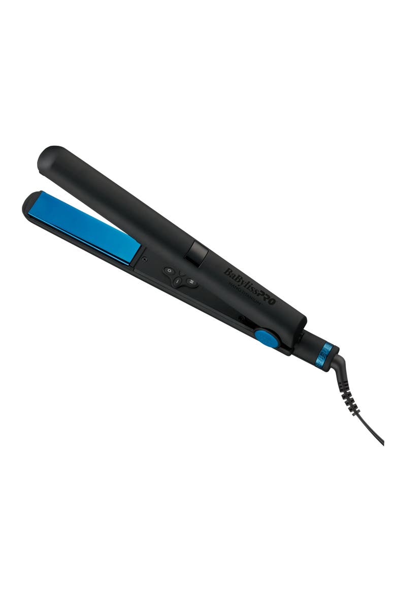 Nano Titanium 1" Digital Flat Iron, Main, color, Black