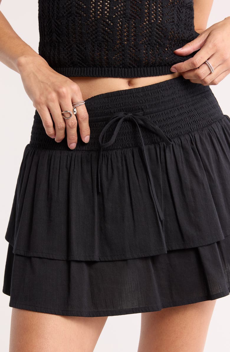 Abound Tiered Mini Skirt, Alternate, color, 