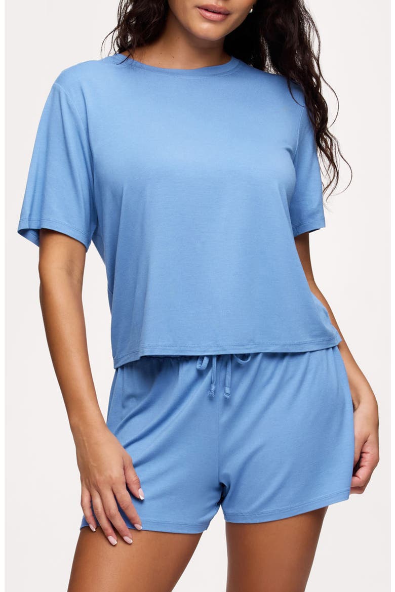 Pajama Short Set, Main, color, HARBOR