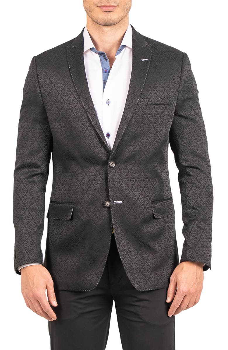 Maceoo Descartes Resistance17 Sport Coat, Main, color, Grey