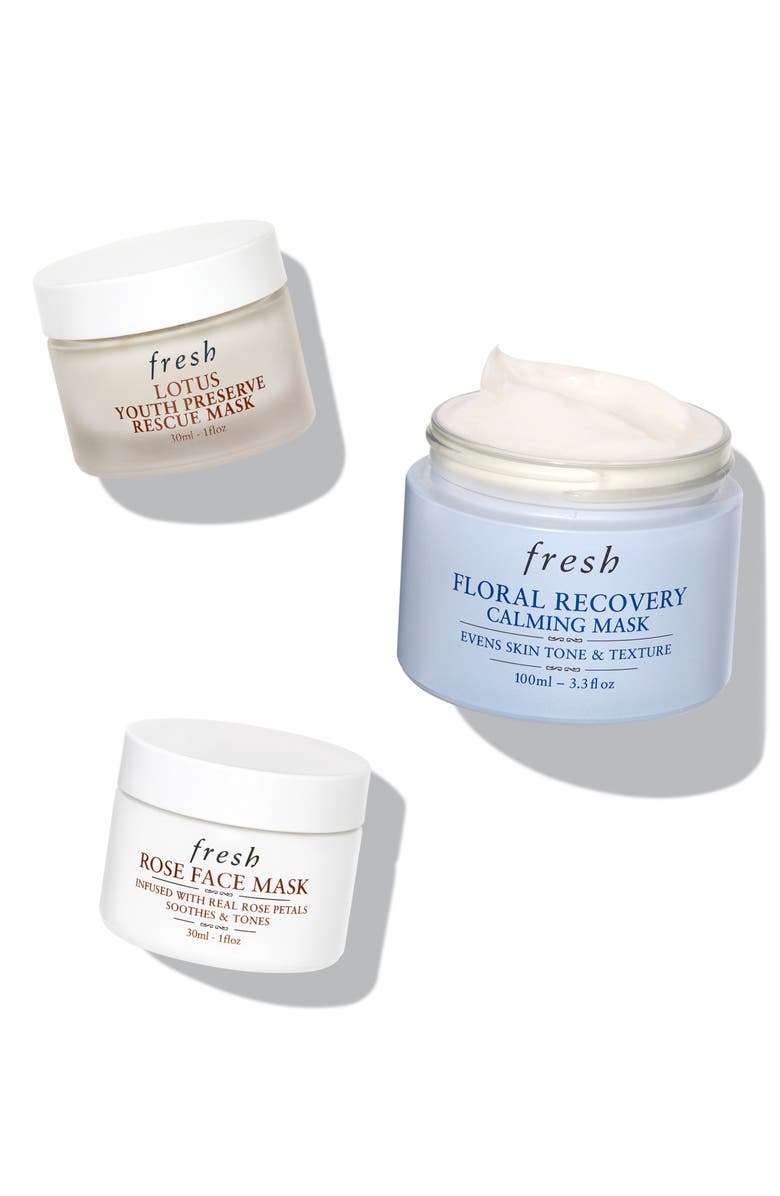 Fresh<sup>®</sup> Skin-Smoothing Mask Set (Nordstrom Exclusive) $124 Value, Alternate, color, 
